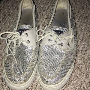 Sparkly Sperry Boatshoes